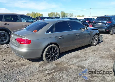 2010 Audi A4 2.0T Premium z USA, uszkodzony, nr VIN WAUEFAFL4AN055435